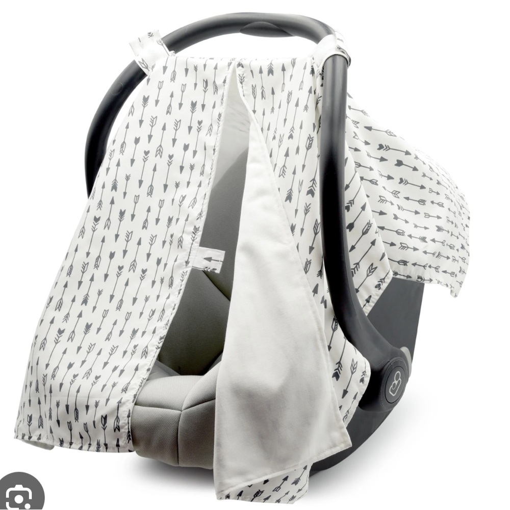Goldbug car seat canopy cover arrows